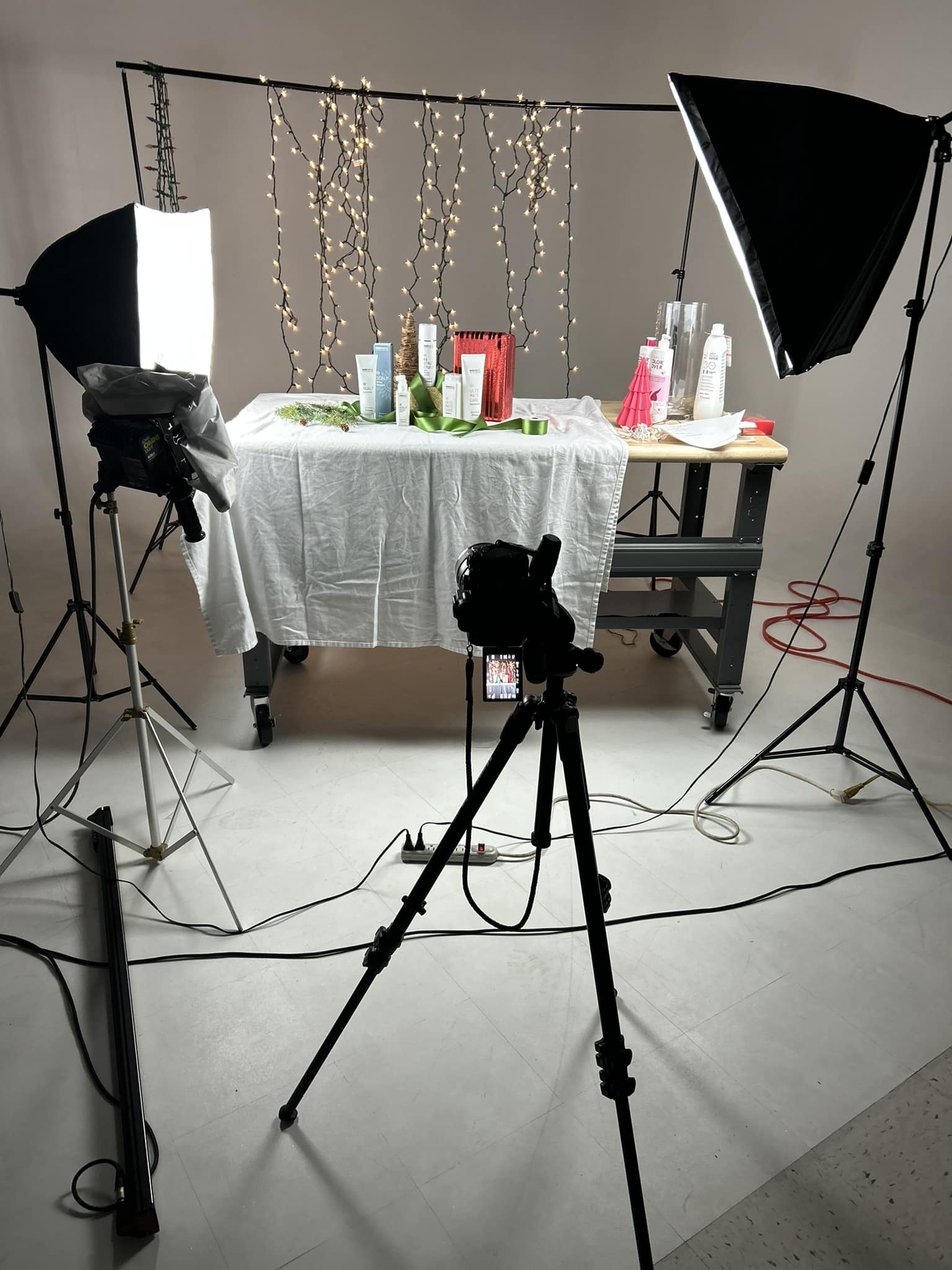 Framesi product photography setup